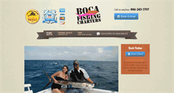 Desktop Screenshot of bocafishingcharters.com